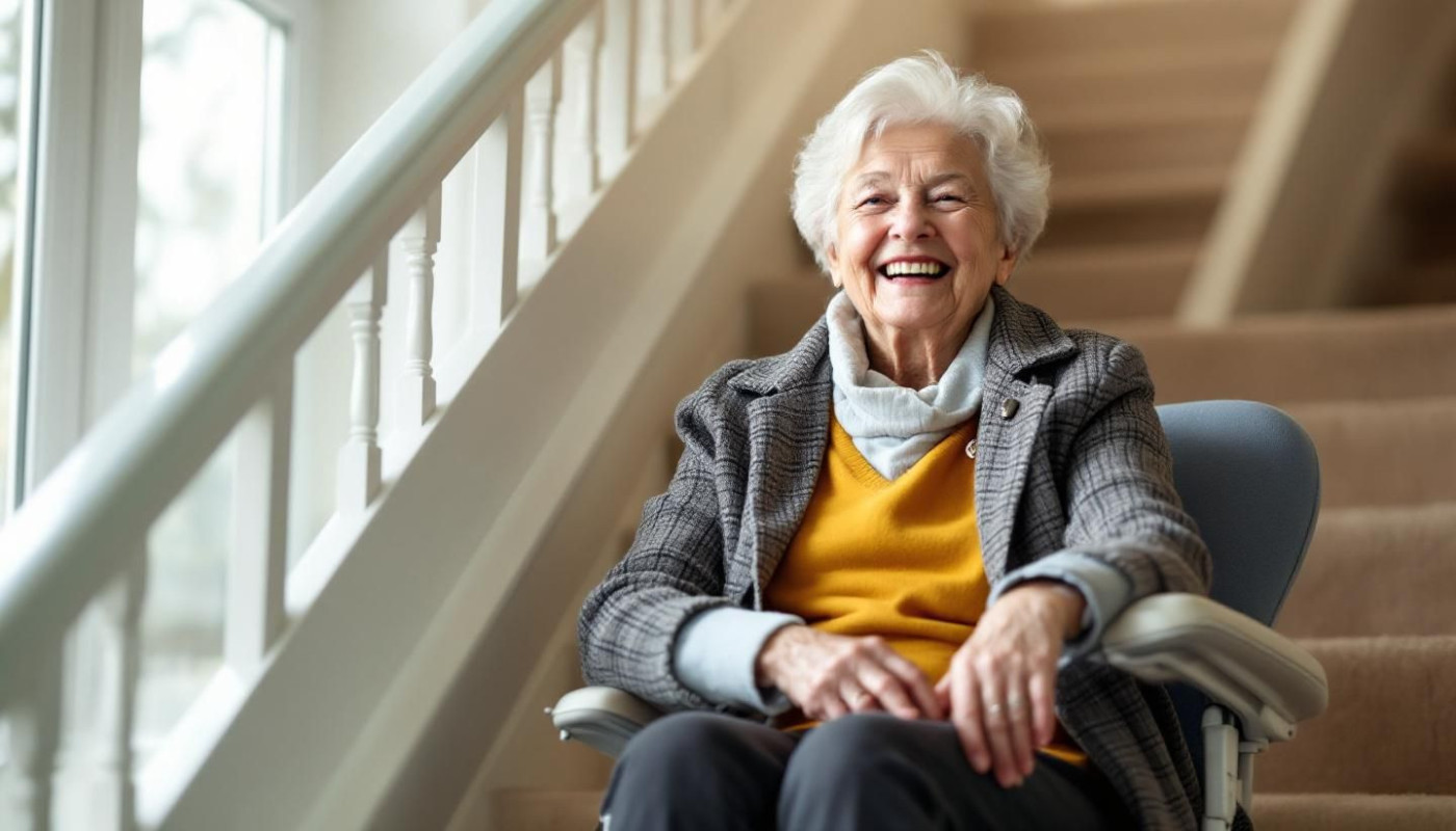 Comment un monte-escalier améliore-t-il l'autonomie des seniors ?